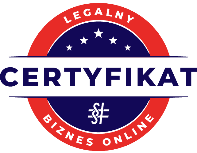 Certyfikat legalnego biznesu online