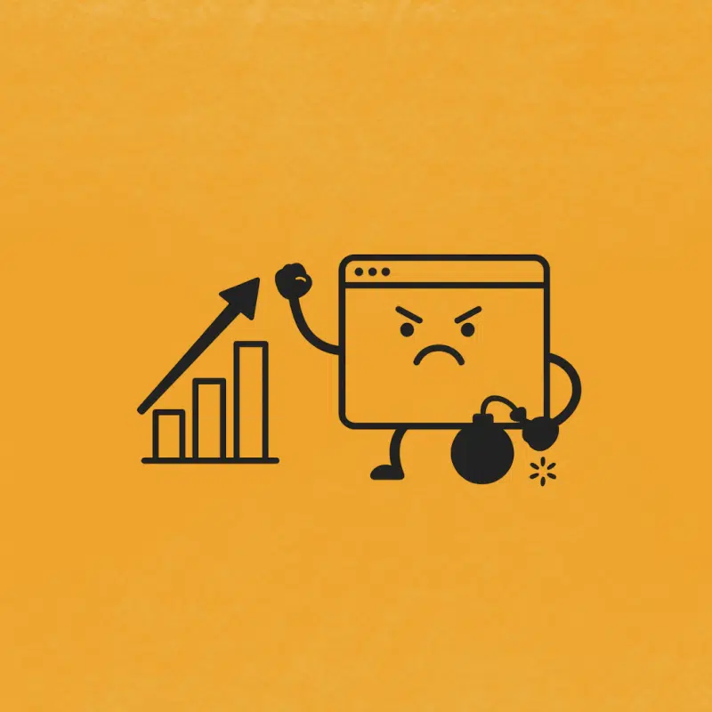 błędy na stronie blokujące konwersję