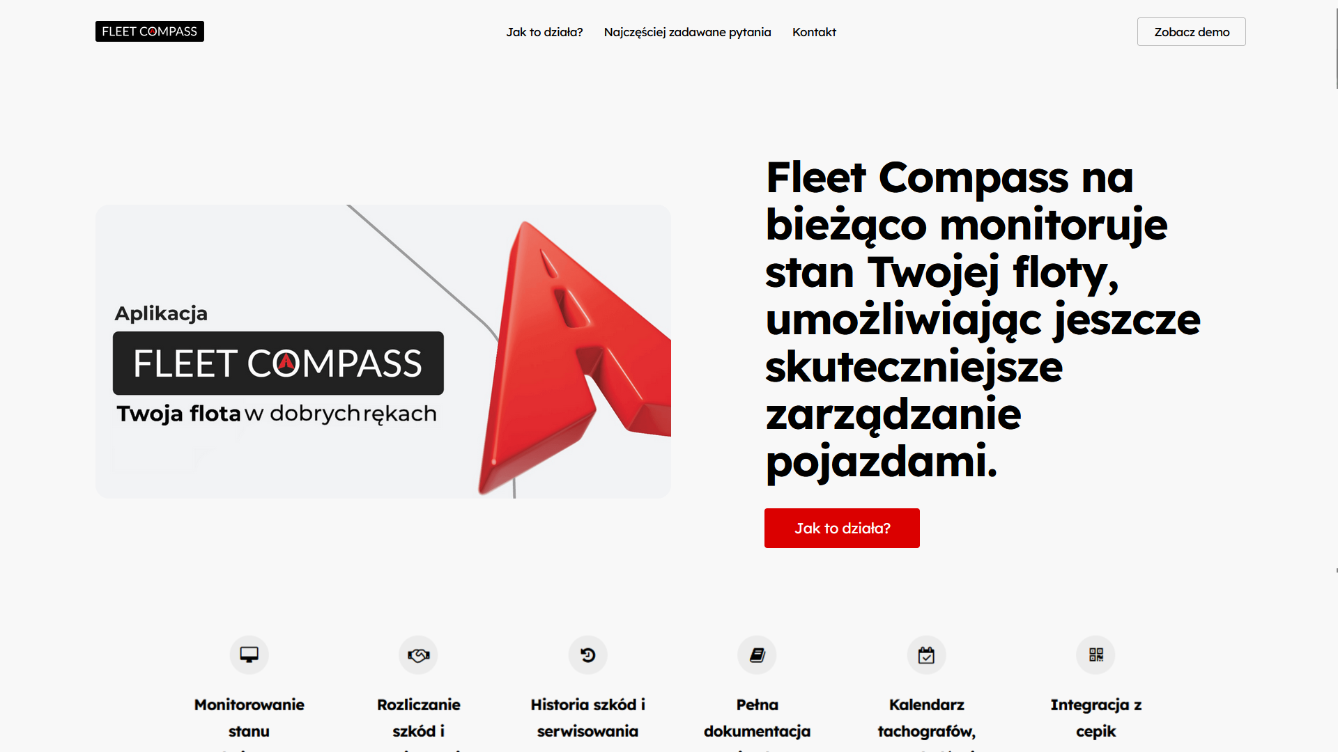 fleetcompass.pl – strona i aplikacja