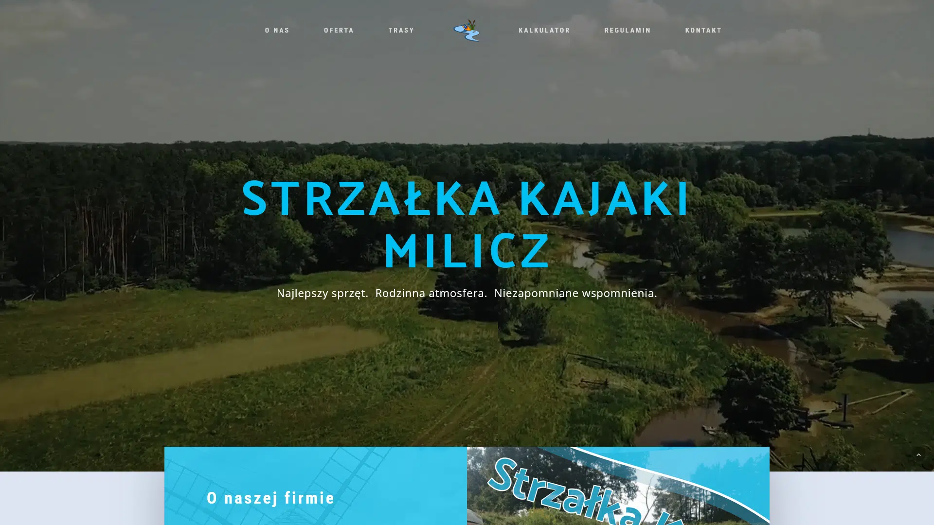 kajakimilicz.eu – strona internetowa