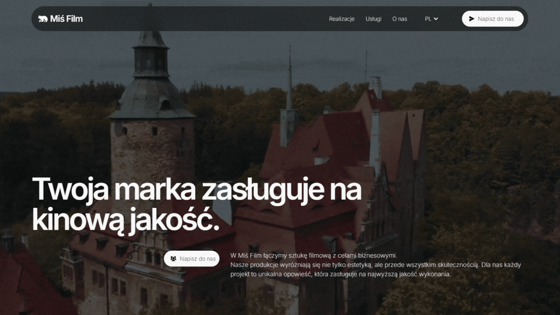 misfilm.pl – strona internetowa