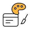 Nowy sklep internetowy 3 ikona projekt marki